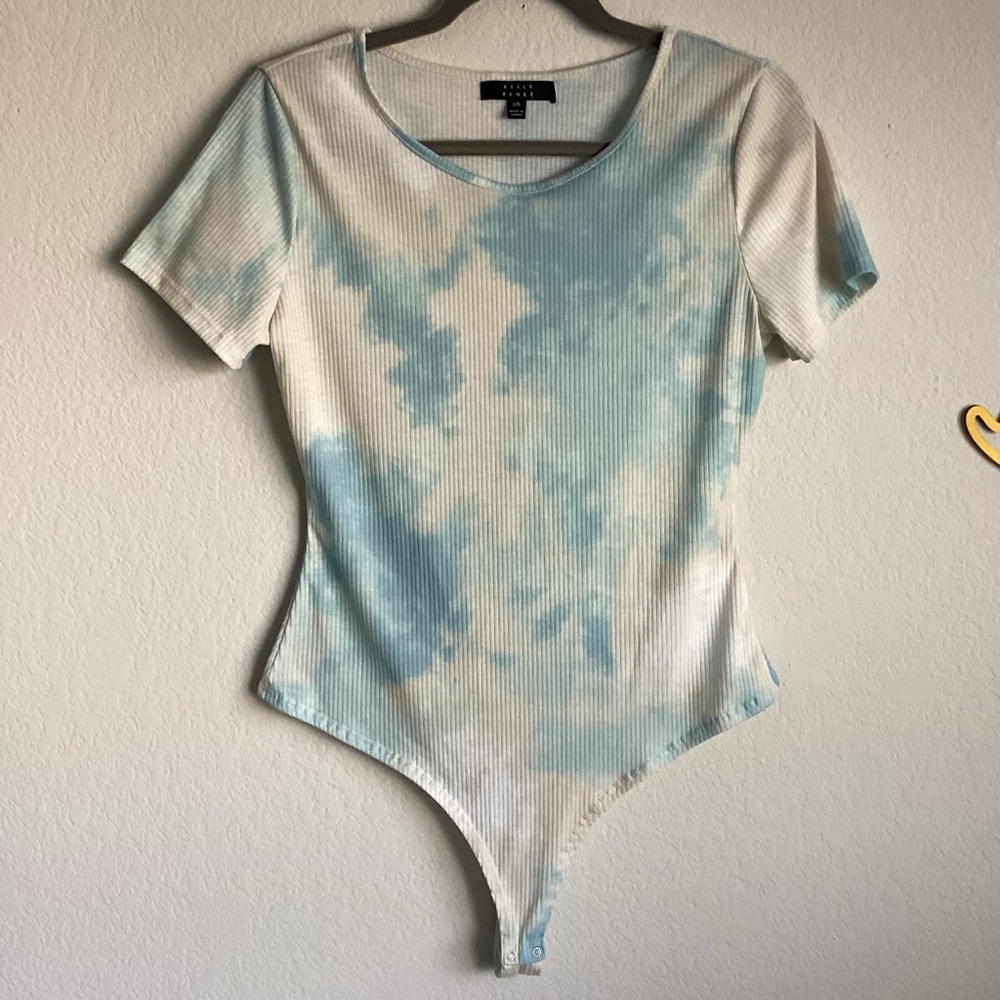 \Kelly Renee\• Tie-Dye Cotton Bodysuit